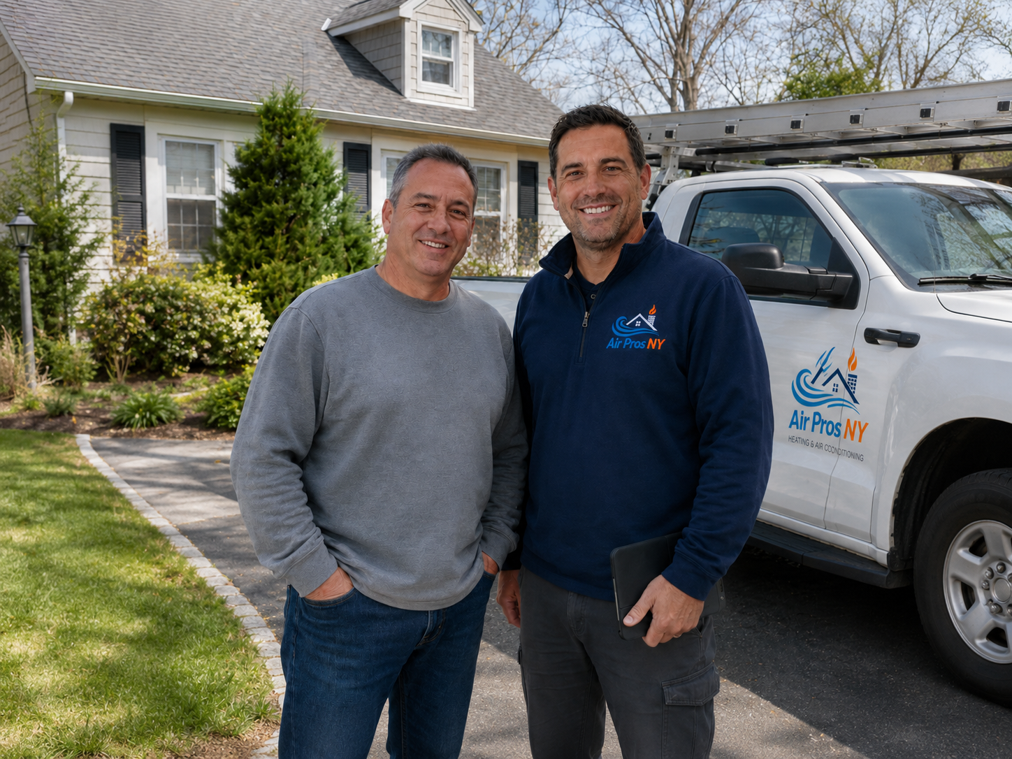 Daniel with Air Pros NY technician